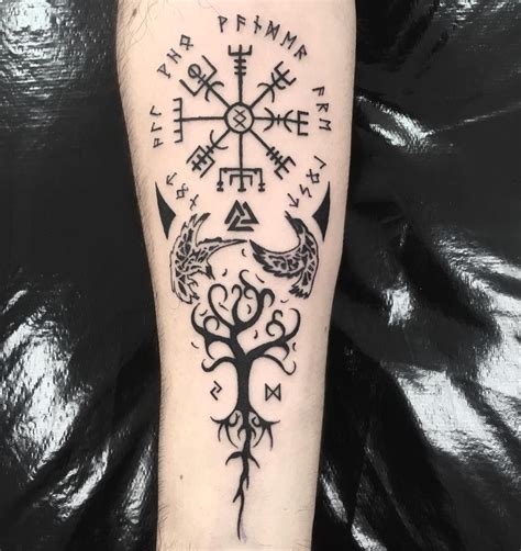 norse pagan tattoo|cool norse mythology tattoos.